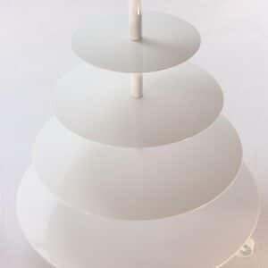 CUPCAKE STAND, WHITE